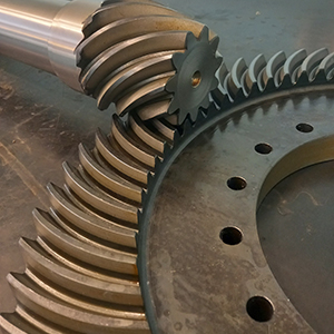 Engrenagens Cônicas Helicoidais